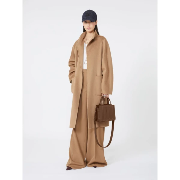 Max Mara Whitney Bag 4 Small in Amber Brown | Totes & Top-Handle Bags | Coveti
