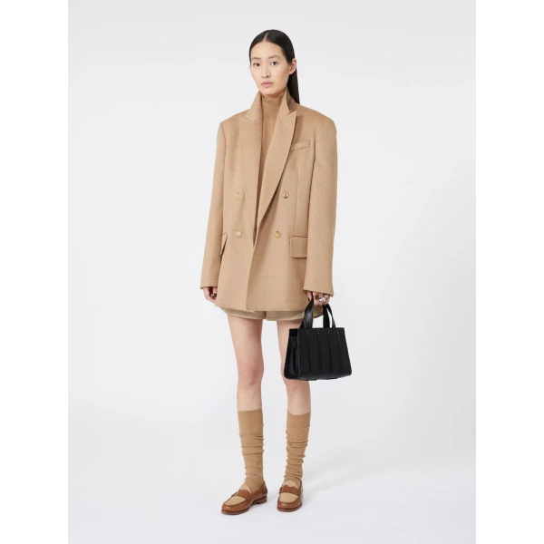 Max Mara Whitney Bag 4 Small in Black | Totes & Top-Handle Bags | Coveti