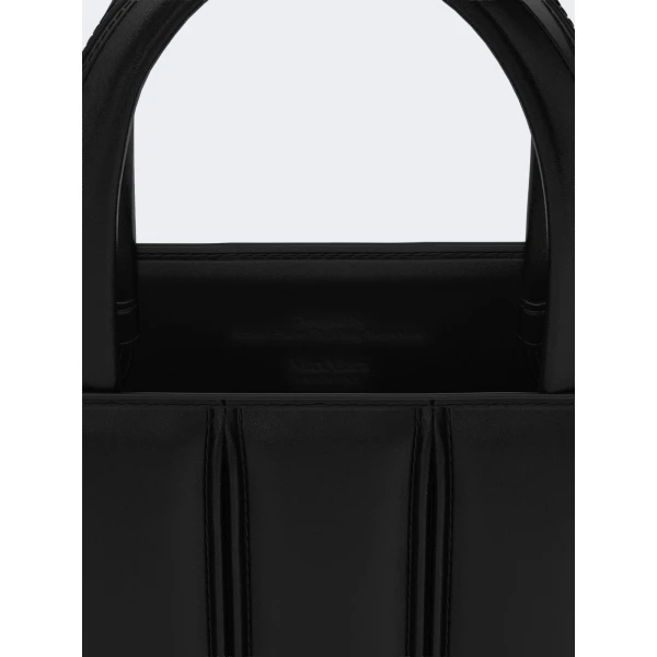 Max Mara Whitney Bag 4 Small in Black | Totes & Top-Handle Bags | Coveti