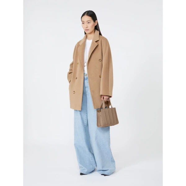Max Mara Whitney Bag 4 Small in Turtledove | Totes & Top-Handle Bags | Coveti