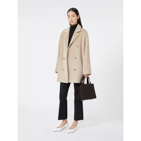 Max Mara Whitney Bag 5 Medium in Dark Brown | Totes & Top-Handle Bags | Coveti