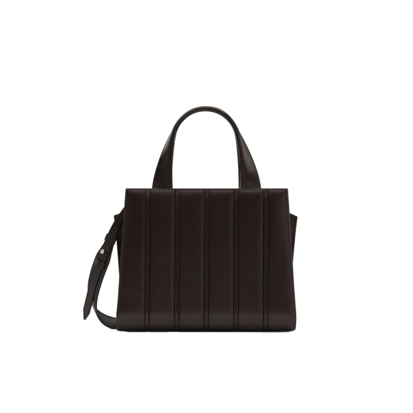 Max Mara Whitney Bag 5 Medium in Dark Brown | Totes & Top-Handle Bags | Coveti