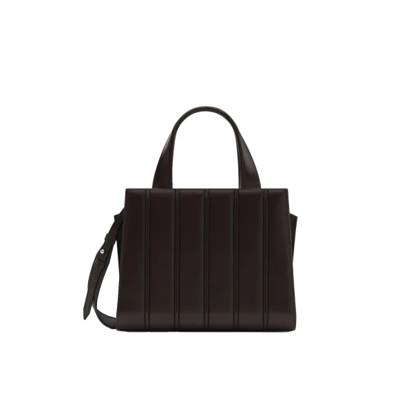 Max Mara Whitney Bag 5 Medium in Dark Brown | Totes & Top-Handle Bags | Coveti