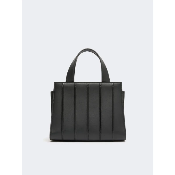 Max Mara Whitney Bag 5 Medium in Medium Grey | Totes & Top-Handle Bags | Coveti