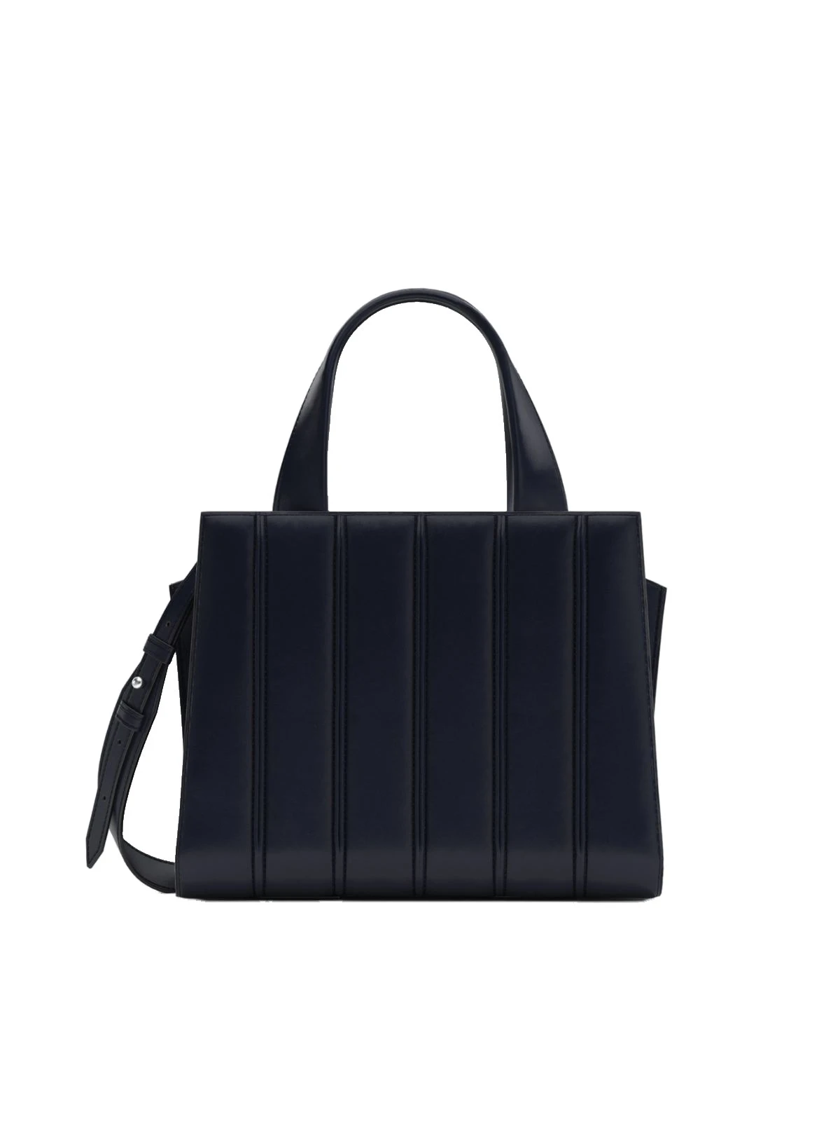 Max Mara Whitney Bag 5 Medium in Midnight Blue Max Mara Whitney Bag 5 Medium in Midnight Blue | Totes & Top-Handle Bags | Coveti