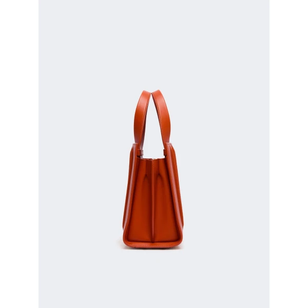 Max Mara Whitney Bag 5 Medium in Orange | Totes & Top-Handle Bags | Coveti