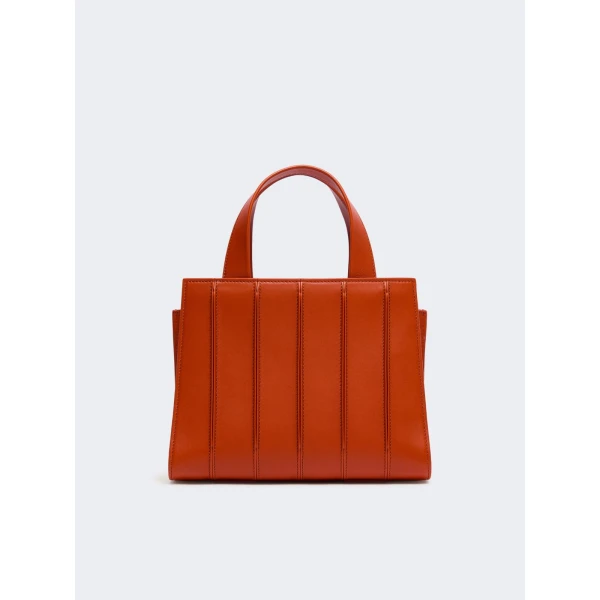 Max Mara Whitney Bag 5 Medium in Orange | Totes & Top-Handle Bags | Coveti