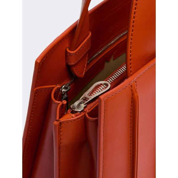 Max Mara Whitney Bag 5 Medium in Orange | Totes & Top-Handle Bags | Coveti