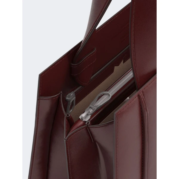 Max Mara Whitney Bag 5 Medium in Red | Totes & Top-Handle Bags | Coveti