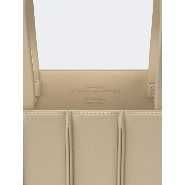 Max Mara Whitney Bag 6 Medium in Beige | Totes & Top-Handle Bags | Coveti