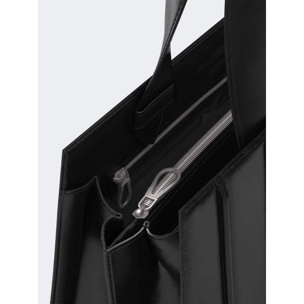 Max Mara Whitney Bag 6 Medium in Black | Totes & Top-Handle Bags | Coveti