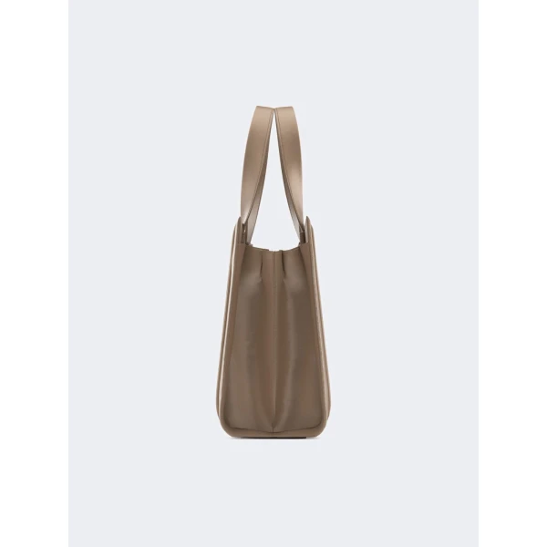 Max Mara Whitney Bag 6 Medium in Natural | Totes & Top-Handle Bags | Coveti