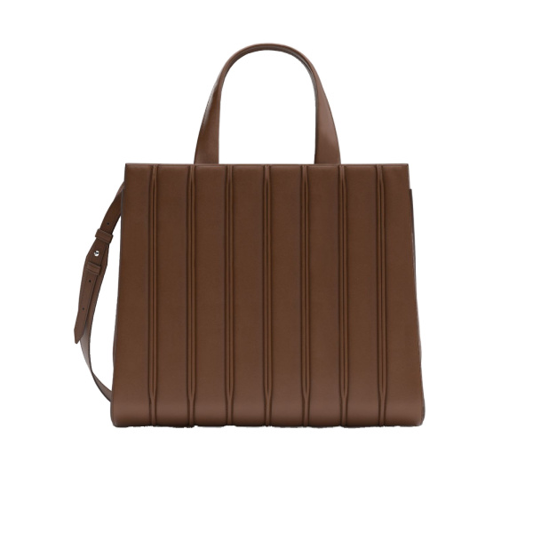 Max Mara Whitney Bag 7 Large in Amber Brown | Totes & Top-Handle Bags | Coveti