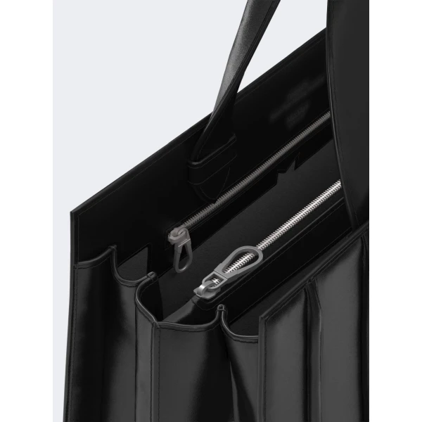 Max Mara Whitney Bag 7 Large in Black | Totes & Top-Handle Bags | Coveti