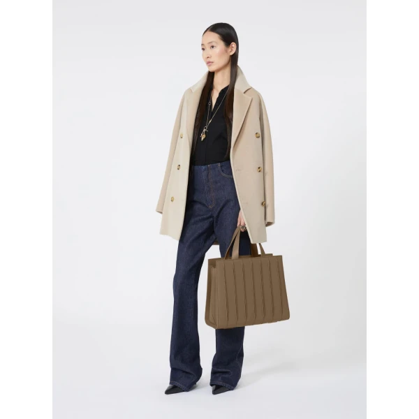 Max Mara Whitney Bag 7 Large in Camel | Totes & Top-Handle Bags | Coveti