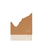 Max Mara Wsdalia Cashmere Monogram Stole in Beige Style 2 | Scarves | Coveti