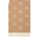 Max Mara Wsklause Sable Cashmere Stole in Camel | Scarves | Coveti