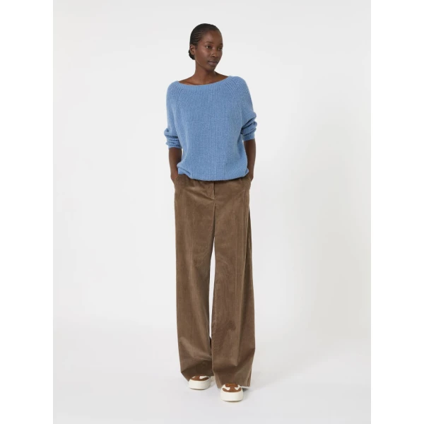 Max Mara Xeno Mohair Blend Jumper in Light Blue | Sweaters | Coveti