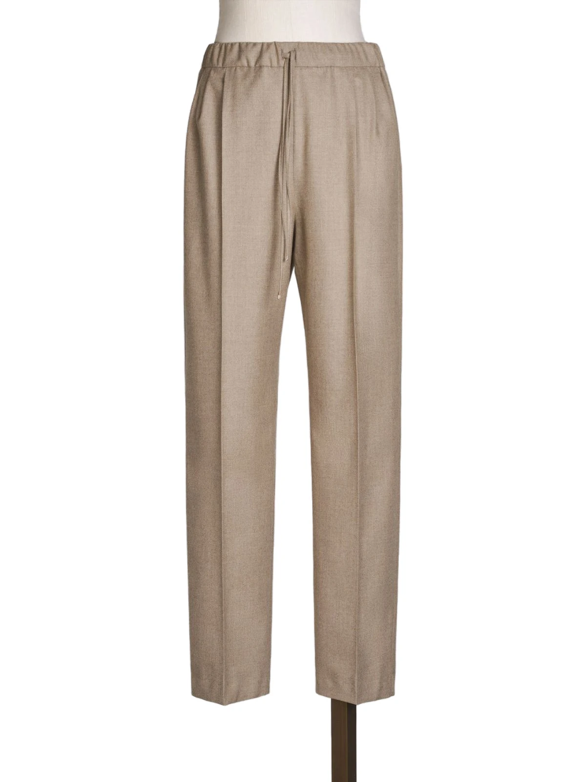 Max Mara Zamia Cashmere Foule Drawstring Trousers in Turtledove Max Mara Zamia Cashmere Foule Drawstring Trousers in Turtledove | Tailored pants | Coveti