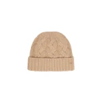 Max Mara Zampa Cashmere Beanie in Camel | Hats | Coveti