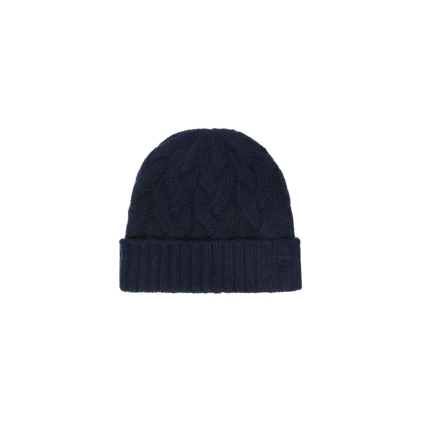 Zampa Cashmere Beanie in Ultramarine