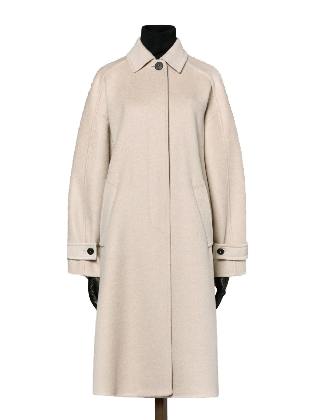 Max Mara Zebra Cashmere Shirt Coat in Beige Max Mara Zebra Cashmere Shirt Coat in Beige | Wool Coat | Coveti
