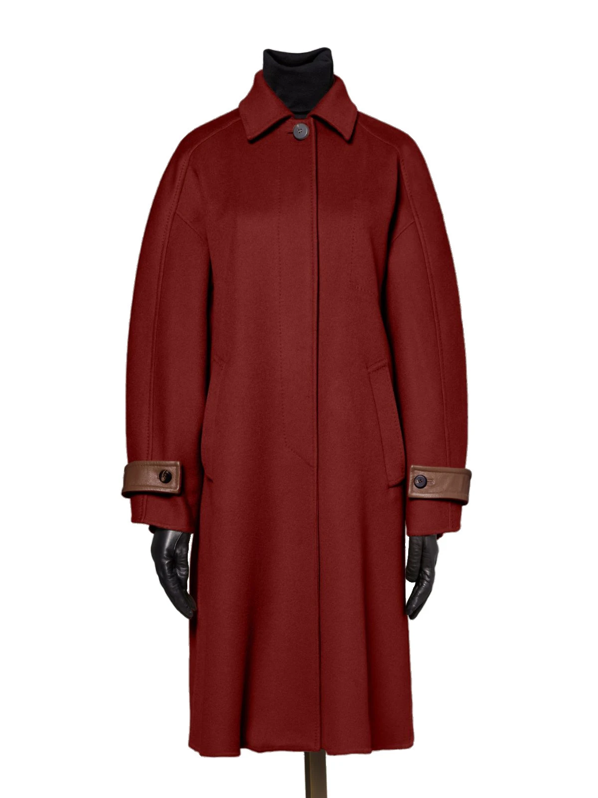 Max Mara Zebra Cashmere Shirt Coat in Rust Max Mara Zebra Cashmere Shirt Coat in Rust | Wool Coat | Coveti
