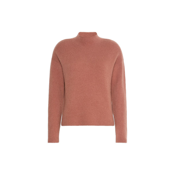 Max Mara Zodiaco Relaxed Cashmere Sweater in Dark Pink | Sweaters | Coveti