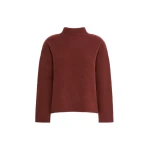 Max Mara Zodiaco Relaxed Cashmere Sweater in Rust | Sweaters | Coveti