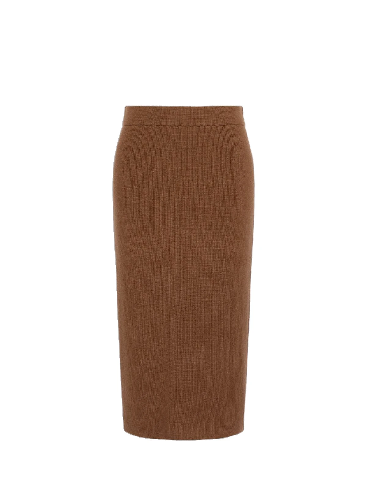 Max Mara Zucca Wool and Cashmere Pencil Skirt in Tobacco Max Mara Zucca Wool and Cashmere Pencil Skirt in Tobacco | Pencil Skirts | Coveti