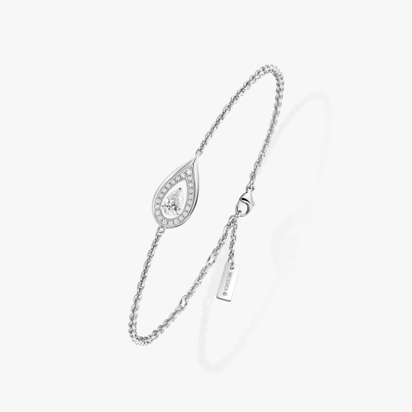 Messika Fiery Bracelet in 18K White Gold | Fine Bracelets | Coveti