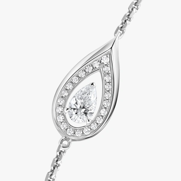 Messika Fiery Bracelet in 18K White Gold | Fine Bracelets | Coveti