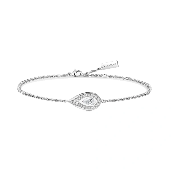 Fiery Bracelet in 18K White Gold