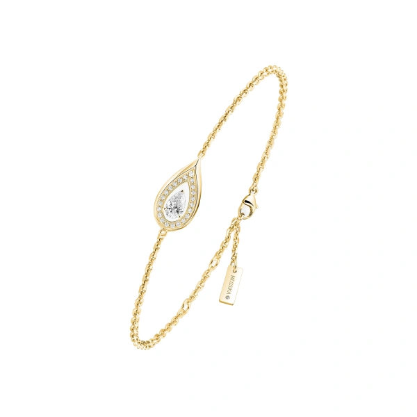 Messika Fiery Bracelet in 18K Yellow Gold | Fine Bracelets | Coveti