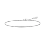 Messika Gatsby Bracelet in 18K White Gold | Fine Bracelets | Coveti