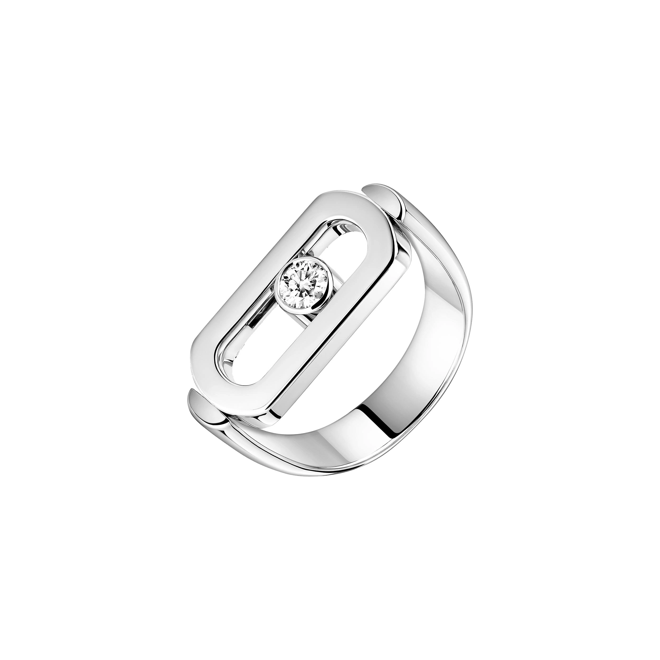 Messika Imperial Move Reversible Ring in 18K White Gold Messika Imperial Move Reversible Ring in 18K White Gold | Fine Rings | Coveti