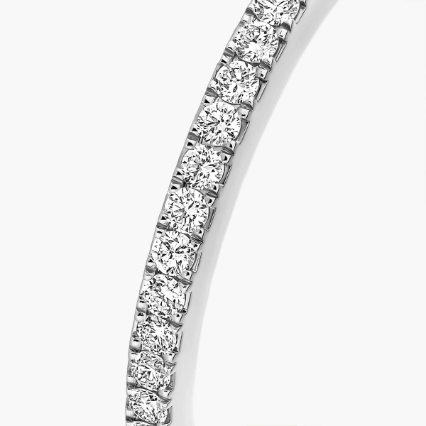 Messika Joy Wedding Band in 18K White Gold | Fine Rings | Coveti