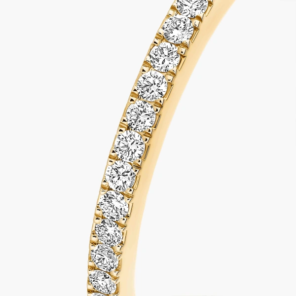Messika Joy Wedding Band in 18K Yellow Gold | Fine Rings | Coveti