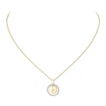 Messika Lucky Move Necklace in 18K Yellow Gold, Small Model | Fine Necklaces | Coveti