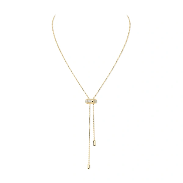 Moderniste Tie Necklace in 18K Yellow Gold