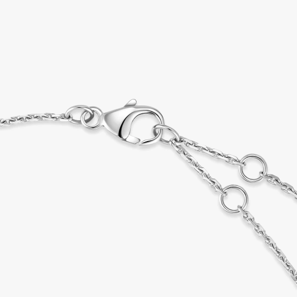 Messika Move Classique Bracelet in 18K White Gold, Small Model | Fine Bracelets | Coveti