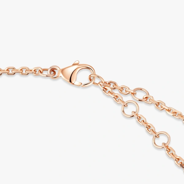 Messika Move Classique Chiseled Bracelet in 18K Pink Gold, Large Model | Fine Bracelets | Coveti