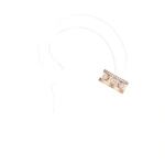 Messika Move Romane Ear Cuff in 18K Pink Gold | Fine Earrings | Coveti