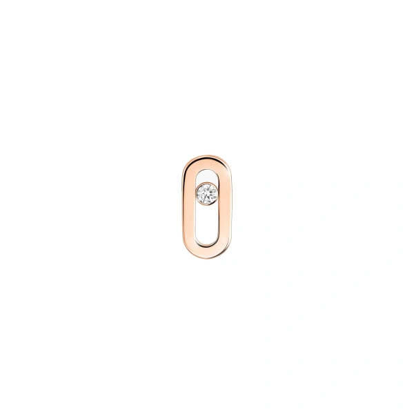 Move Uno Single Stud Earring in 18K Pink Gold