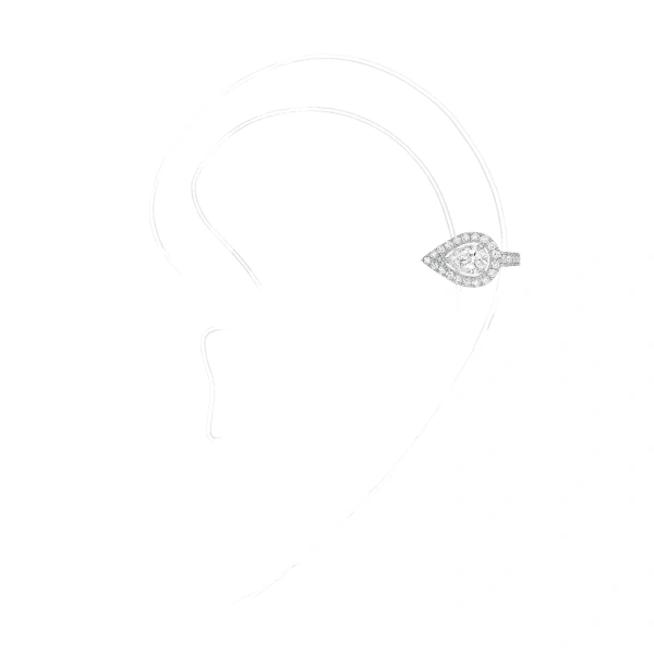 My Twin Ear Cuff in 18K White Gold, Ref. 07442