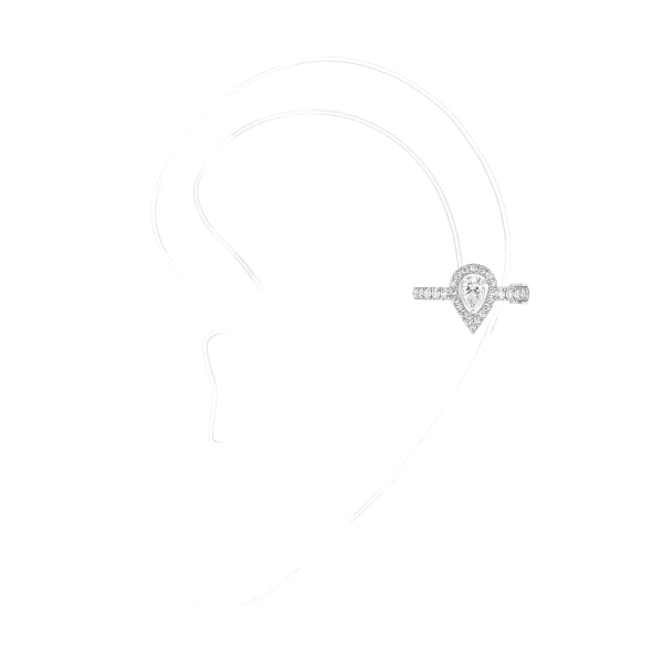 My Twin Ear Cuff in 18K White Gold, Ref. 10121