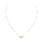Messika My Twin Necklace in 18K Yellow Gold | Fine Necklaces | Coveti