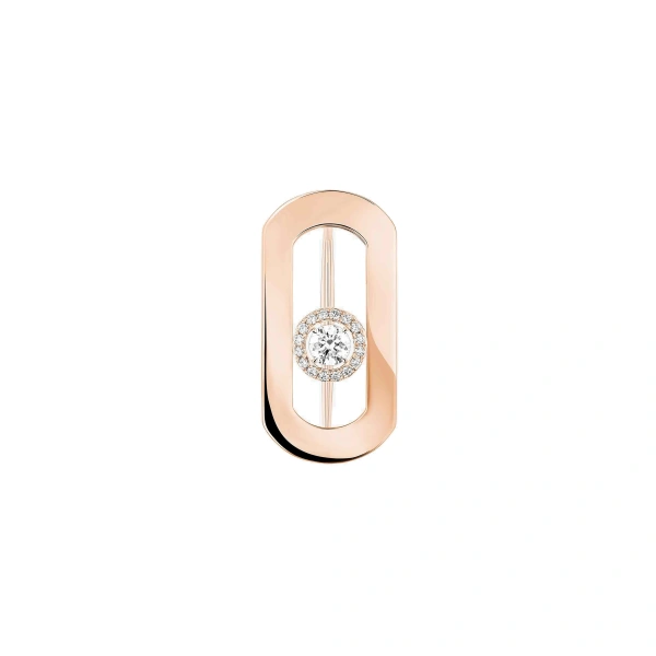 Messika So Move Brooch in 18K Pink Gold | Fine Brooches | Coveti