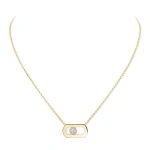 Messika So Move Necklace in 18K Yellow Gold | Fine Necklaces | Coveti
