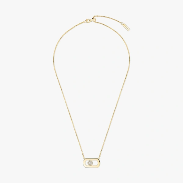 Messika So Move Necklace in 18K Yellow Gold | Fine Necklaces | Coveti